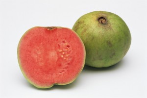 57422020-one-and-a-half-pink-guavas-gettyimages